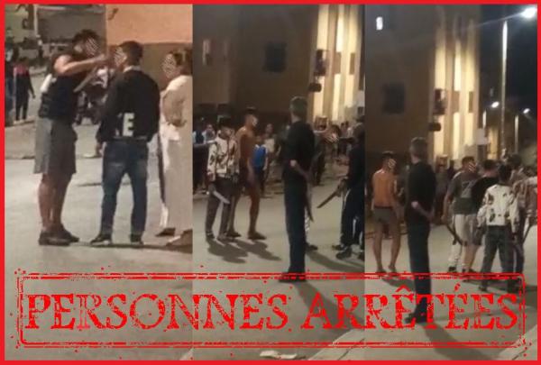 فيديو عنيف يحرك المصالح الأمنية بسطات واعتقال المتورطين في وقت قياسي